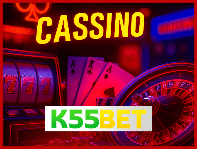 Imagem mostrando o cassino ao vivo da K55BET com dealers reais conduzindo jogos de mesa