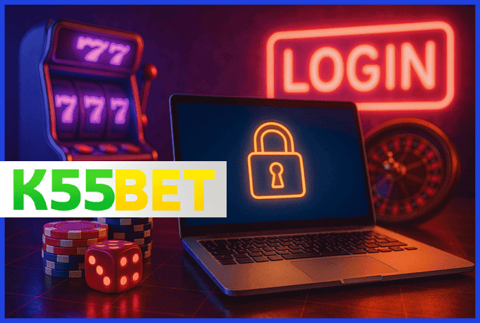 Passo a passo de registro e login na plataforma K55BET